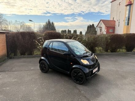 Черный Смарт Форту, объемом двигателя 0.7 л и пробегом 92 тыс. км за 3700 $, фото 1 на Automoto.ua