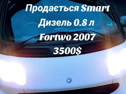 Черный Смарт Форту, объемом двигателя 0.8 л и пробегом 203 тыс. км за 3500 $, фото 1 на Automoto.ua