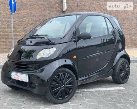 Чорний Смарт Fortwo, об'ємом двигуна 0.7 л та пробігом 187 тис. км за 3800 $, фото 1 на Automoto.ua