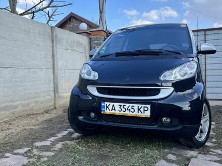 Черный Смарт Форту, объемом двигателя 1 л и пробегом 174 тыс. км за 4500 $, фото 1 на Automoto.ua