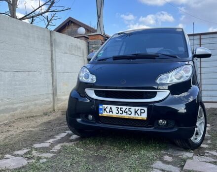 Черный Смарт Форту, объемом двигателя 1 л и пробегом 174 тыс. км за 4500 $, фото 1 на Automoto.ua