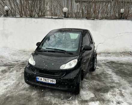 Черный Смарт Форту, объемом двигателя 1 л и пробегом 217 тыс. км за 4600 $, фото 1 на Automoto.ua