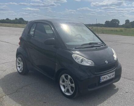 Чорний Смарт Fortwo, об'ємом двигуна 1 л та пробігом 192 тис. км за 4800 $, фото 1 на Automoto.ua