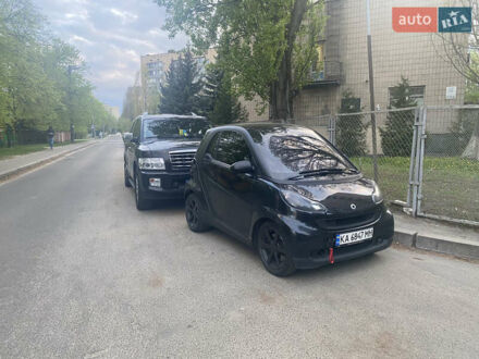 Черный Смарт Форту, объемом двигателя 1 л и пробегом 170 тыс. км за 6000 $, фото 1 на Automoto.ua