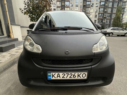 Черный Смарт Форту, объемом двигателя 0.8 л и пробегом 255 тыс. км за 4900 $, фото 1 на Automoto.ua