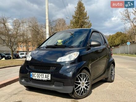 Черный Смарт Форту, объемом двигателя 0.8 л и пробегом 174 тыс. км за 5600 $, фото 1 на Automoto.ua