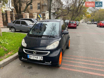 Черный Смарт Форту, объемом двигателя 1 л и пробегом 88 тыс. км за 6500 $, фото 1 на Automoto.ua