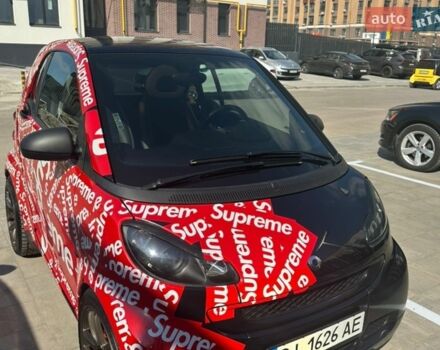 Черный Смарт Форту, объемом двигателя 1 л и пробегом 133 тыс. км за 8000 $, фото 1 на Automoto.ua