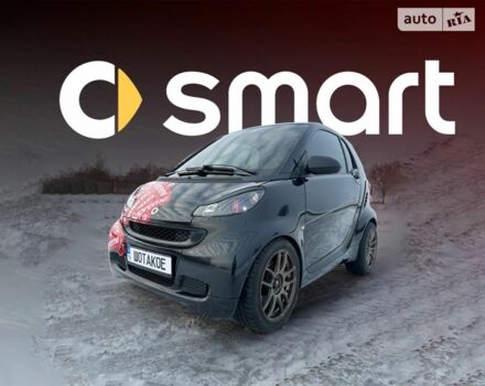 Чорний Смарт Fortwo, об'ємом двигуна 1 л та пробігом 120 тис. км за 6000 $, фото 1 на Automoto.ua