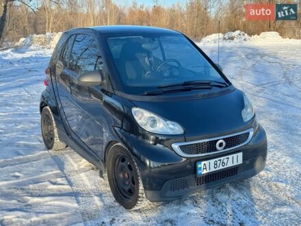 Черный Смарт Форту, объемом двигателя 0.8 л и пробегом 150 тыс. км за 5000 $, фото 1 на Automoto.ua