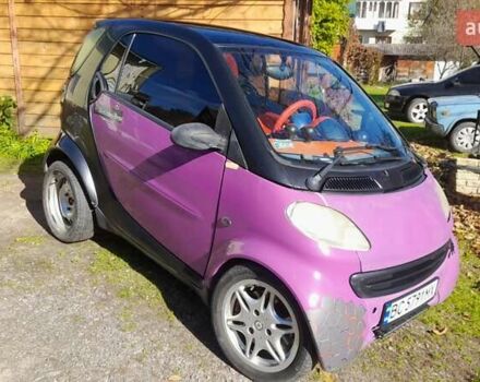 Фіолетовий Смарт Fortwo, об'ємом двигуна 0.6 л та пробігом 217 тис. км за 2500 $, фото 2 на Automoto.ua