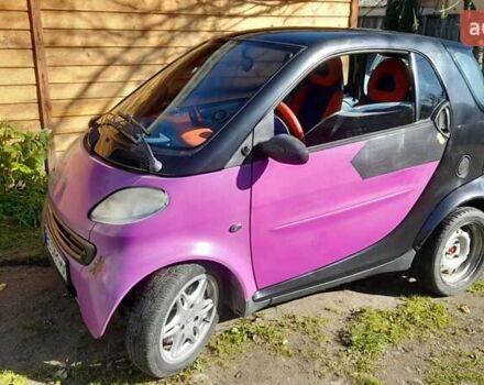 Фіолетовий Смарт Fortwo, об'ємом двигуна 0.6 л та пробігом 217 тис. км за 2500 $, фото 6 на Automoto.ua