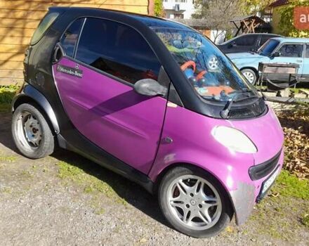 Фіолетовий Смарт Fortwo, об'ємом двигуна 0.6 л та пробігом 217 тис. км за 2500 $, фото 9 на Automoto.ua