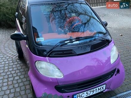 Фіолетовий Смарт Fortwo, об'ємом двигуна 0.6 л та пробігом 217 тис. км за 2700 $, фото 1 на Automoto.ua