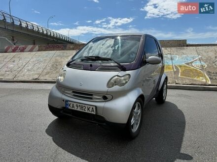 Фіолетовий Смарт Fortwo, об'ємом двигуна 0.7 л та пробігом 239 тис. км за 2700 $, фото 1 на Automoto.ua