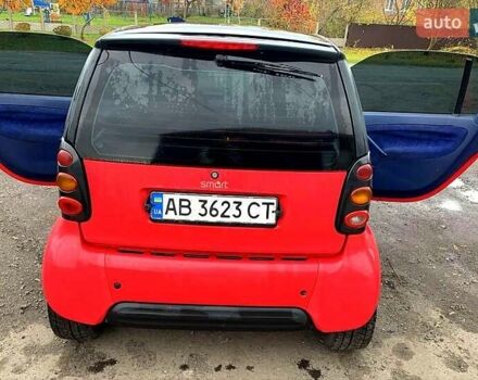 Червоний Смарт Fortwo, об'ємом двигуна 0.6 л та пробігом 168 тис. км за 4500 $, фото 2 на Automoto.ua