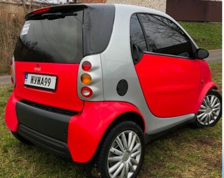Червоний Смарт Fortwo, об'ємом двигуна 0.6 л та пробігом 220 тис. км за 2300 $, фото 8 на Automoto.ua