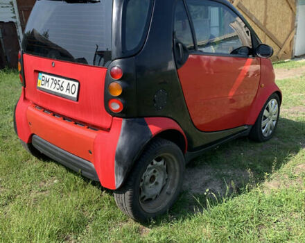 Червоний Смарт Fortwo, об'ємом двигуна 0.6 л та пробігом 125 тис. км за 3000 $, фото 2 на Automoto.ua