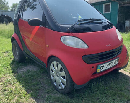 Червоний Смарт Fortwo, об'ємом двигуна 0.6 л та пробігом 125 тис. км за 3000 $, фото 1 на Automoto.ua