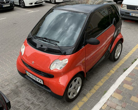 Червоний Смарт Fortwo, об'ємом двигуна 0.7 л та пробігом 117 тис. км за 3300 $, фото 6 на Automoto.ua