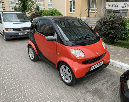 Червоний Смарт Fortwo, об'ємом двигуна 0.7 л та пробігом 117 тис. км за 3300 $, фото 7 на Automoto.ua