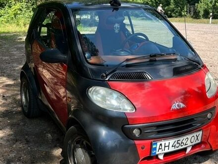 Красный Смарт Форту, объемом двигателя 0.6 л и пробегом 152 тыс. км за 1500 $, фото 1 на Automoto.ua