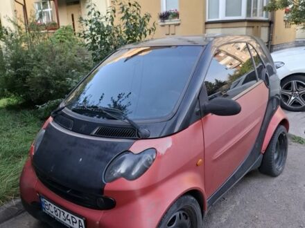 Червоний Смарт Fortwo, об'ємом двигуна 0.6 л та пробігом 169 тис. км за 2000 $, фото 1 на Automoto.ua