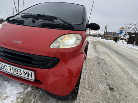 Красный Смарт Форту, объемом двигателя 0.8 л и пробегом 211 тыс. км за 3600 $, фото 1 на Automoto.ua