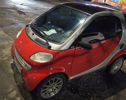 Червоний Смарт Fortwo, об'ємом двигуна 0.6 л та пробігом 169 тис. км за 3500 $, фото 1 на Automoto.ua
