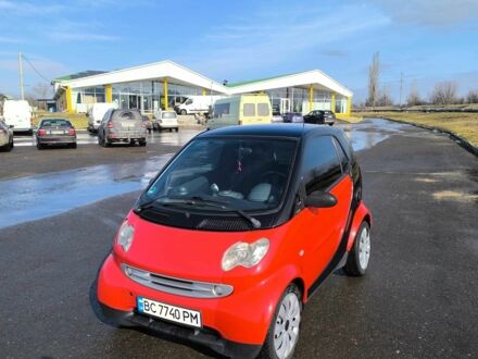 Красный Смарт Форту, объемом двигателя 0.6 л и пробегом 180 тыс. км за 3300 $, фото 1 на Automoto.ua