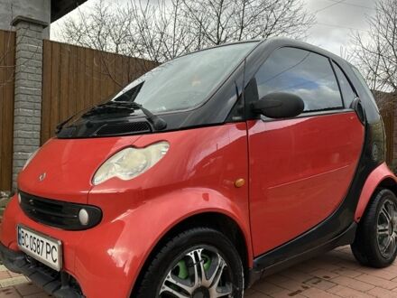 Червоний Смарт Fortwo, об'ємом двигуна 0.7 л та пробігом 200 тис. км за 3300 $, фото 1 на Automoto.ua