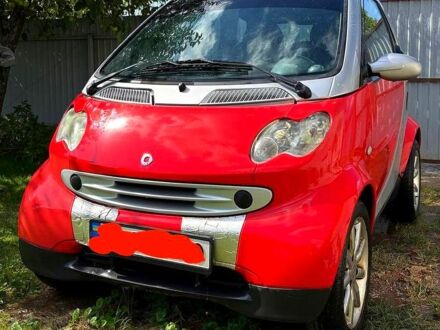 Червоний Смарт Fortwo, об'ємом двигуна 0.7 л та пробігом 202 тис. км за 2300 $, фото 1 на Automoto.ua