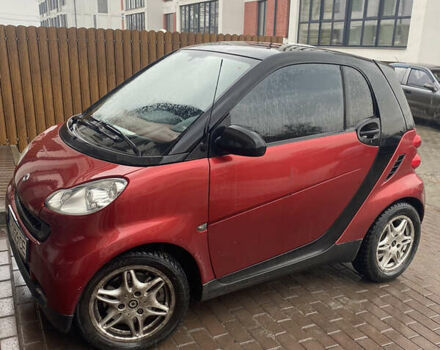 Красный Смарт Форту, объемом двигателя 1 л и пробегом 160 тыс. км за 4900 $, фото 1 на Automoto.ua