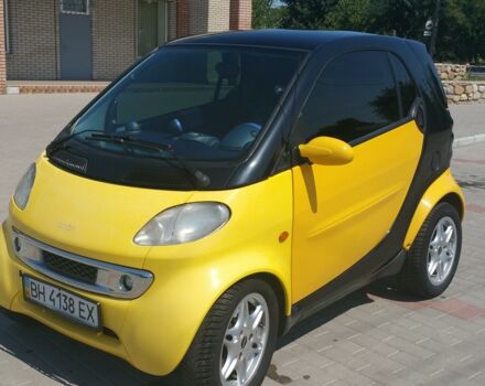 Жовтий Смарт Fortwo, об'ємом двигуна 0.6 л та пробігом 96 тис. км за 3450 $, фото 3 на Automoto.ua