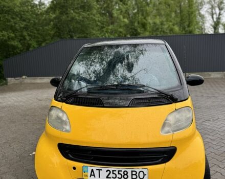 Желтый Смарт Форту, объемом двигателя 0.8 л и пробегом 400 тыс. км за 2999 $, фото 1 на Automoto.ua