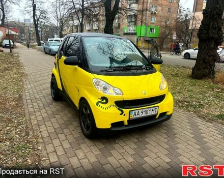 Жовтий Смарт Fortwo, об'ємом двигуна 1 л та пробігом 201 тис. км за 4750 $, фото 2 на Automoto.ua