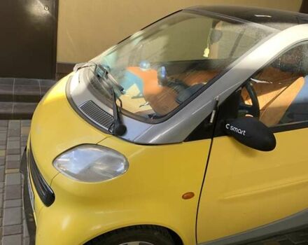 Жовтий Смарт Fortwo, об'ємом двигуна 0.6 л та пробігом 220 тис. км за 2800 $, фото 9 на Automoto.ua