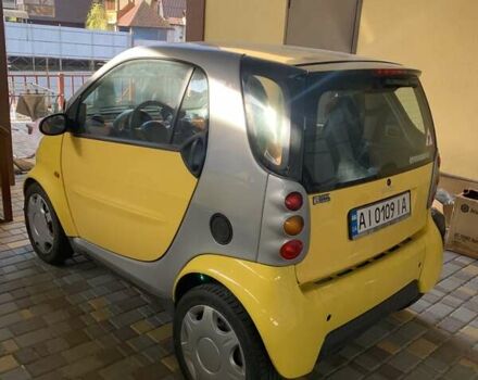 Жовтий Смарт Fortwo, об'ємом двигуна 0.6 л та пробігом 220 тис. км за 2800 $, фото 11 на Automoto.ua