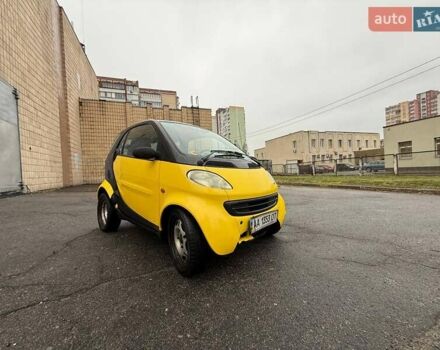Желтый Смарт Форту, объемом двигателя 0.6 л и пробегом 137 тыс. км за 2650 $, фото 2 на Automoto.ua