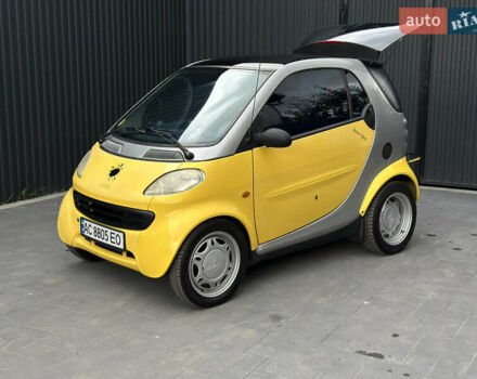 Жовтий Смарт Fortwo, об'ємом двигуна 0.8 л та пробігом 170 тис. км за 3200 $, фото 3 на Automoto.ua