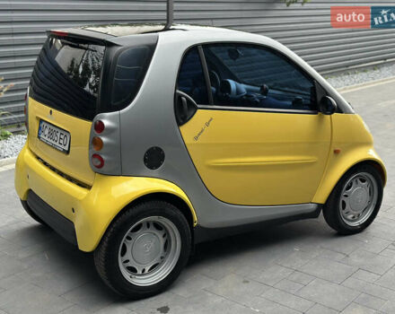 Жовтий Смарт Fortwo, об'ємом двигуна 0.8 л та пробігом 170 тис. км за 3200 $, фото 6 на Automoto.ua