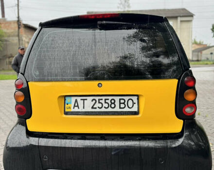 Желтый Смарт Форту, объемом двигателя 0.8 л и пробегом 350 тыс. км за 2700 $, фото 6 на Automoto.ua
