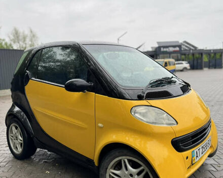 Жовтий Смарт Fortwo, об'ємом двигуна 0.8 л та пробігом 350 тис. км за 2500 $, фото 2 на Automoto.ua