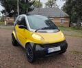 Жовтий Смарт Fortwo, об'ємом двигуна 0.8 л та пробігом 333 тис. км за 2500 $, фото 1 на Automoto.ua