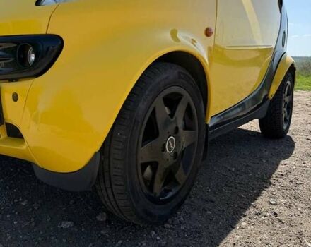 Желтый Смарт Форту, объемом двигателя 0.6 л и пробегом 191 тыс. км за 2900 $, фото 1 на Automoto.ua