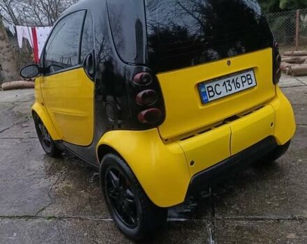 Жовтий Смарт Fortwo, об'ємом двигуна 0.7 л та пробігом 230 тис. км за 2800 $, фото 9 на Automoto.ua