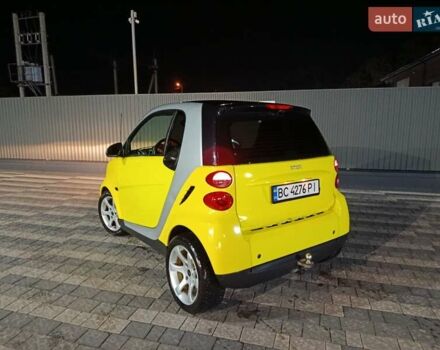 Жовтий Смарт Fortwo, об'ємом двигуна 1 л та пробігом 166 тис. км за 5000 $, фото 2 на Automoto.ua