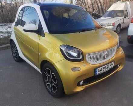 Жовтий Смарт Fortwo, об'ємом двигуна 0.9 л та пробігом 77 тис. км за 12900 $, фото 7 на Automoto.ua