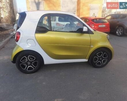 Жовтий Смарт Fortwo, об'ємом двигуна 0.9 л та пробігом 77 тис. км за 12900 $, фото 14 на Automoto.ua