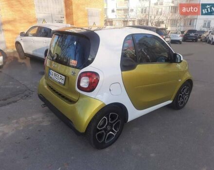 Жовтий Смарт Fortwo, об'ємом двигуна 0.9 л та пробігом 77 тис. км за 12900 $, фото 5 на Automoto.ua